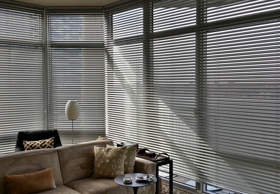 Горизонтальные жалюзи Эскар алюминиевые, 60х160 см