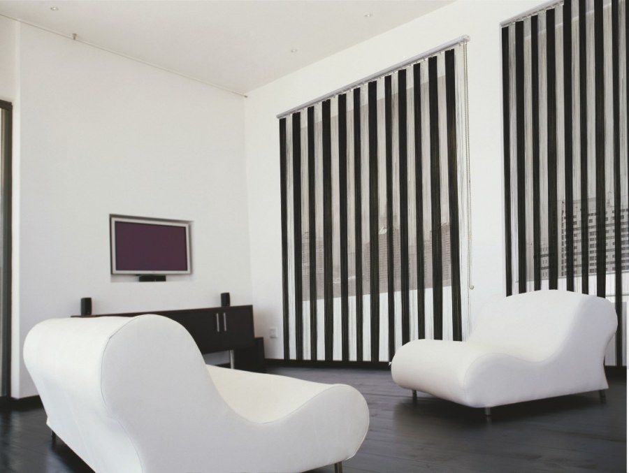 Жалюзи горизонтальные тканевые