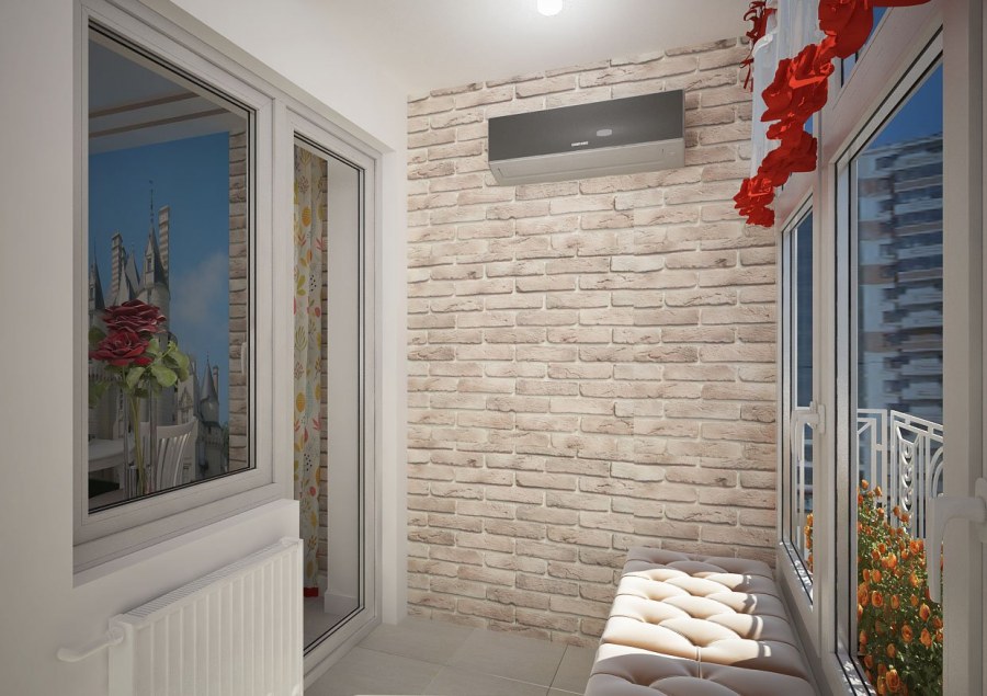 Гипсовая плитка в интерьере гостиной