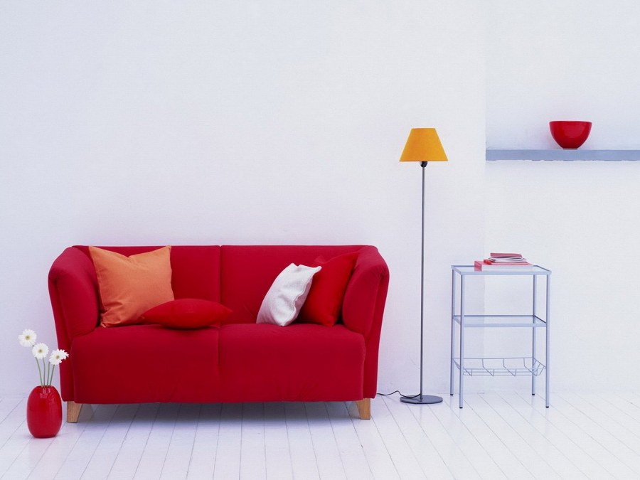 Диван в интерьере