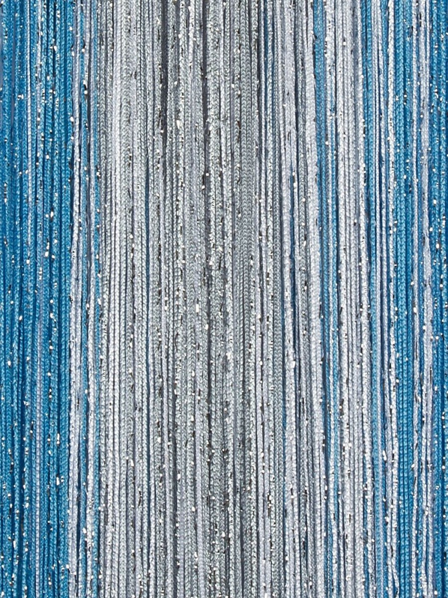 Штора лапша кисея Радуга