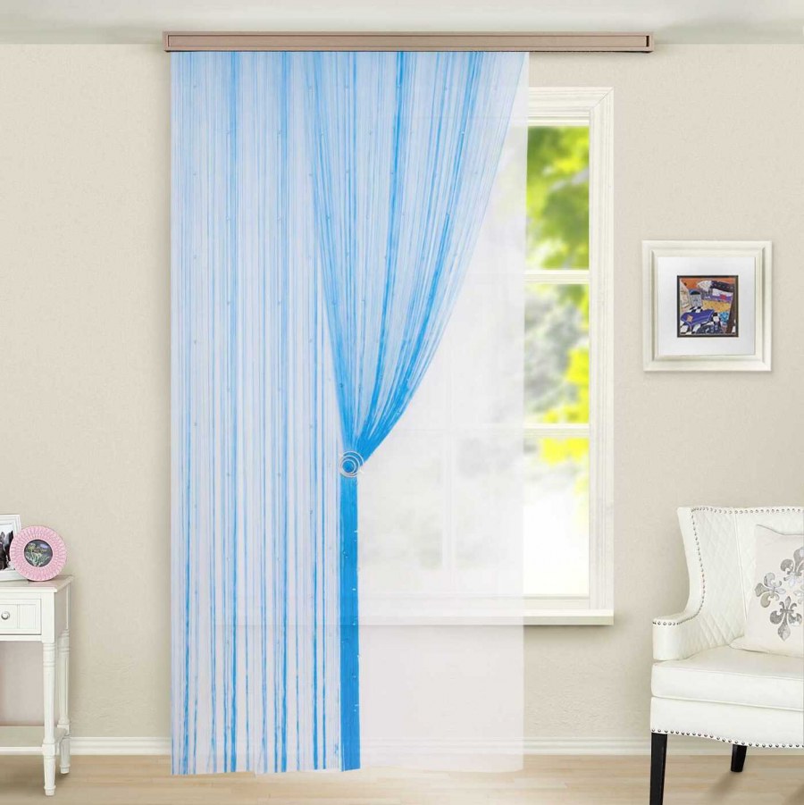 Штора-лапша нитяная кисея