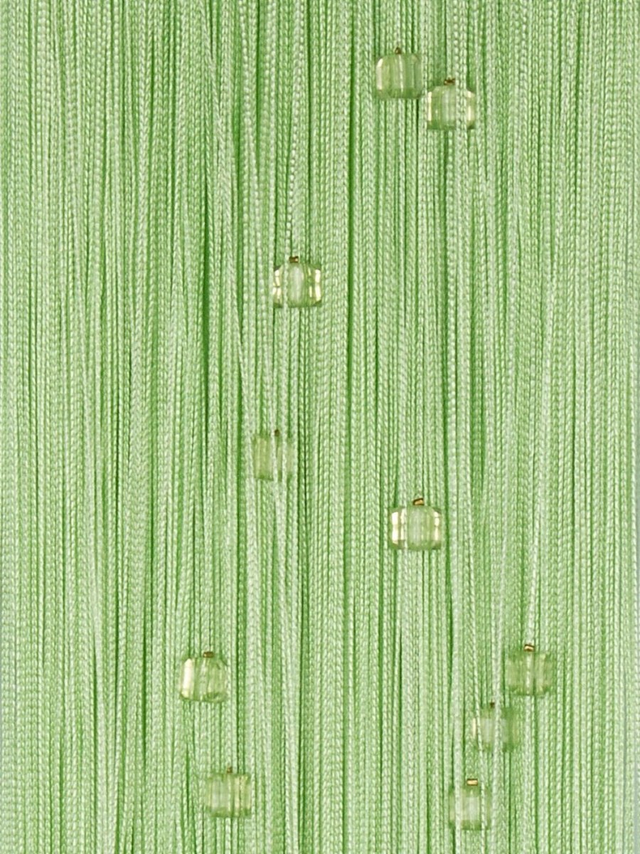 Нитяная штора / штора-лапша нитяная "кисея Люрекс Радуга"