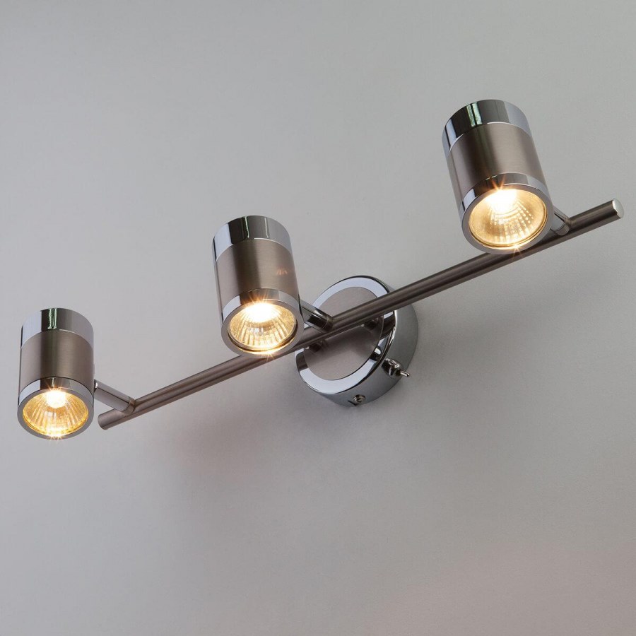 20058/3 / Настенный светильник / перламутровый сатин