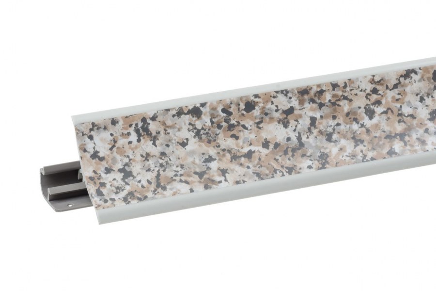 Плинтус для столешниц "гранит светлый" 3,0 м lb-23-632 Korner