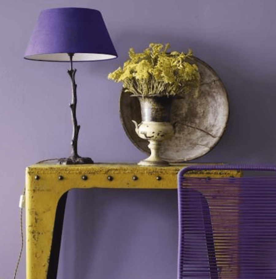 Желтые предметы интерьера