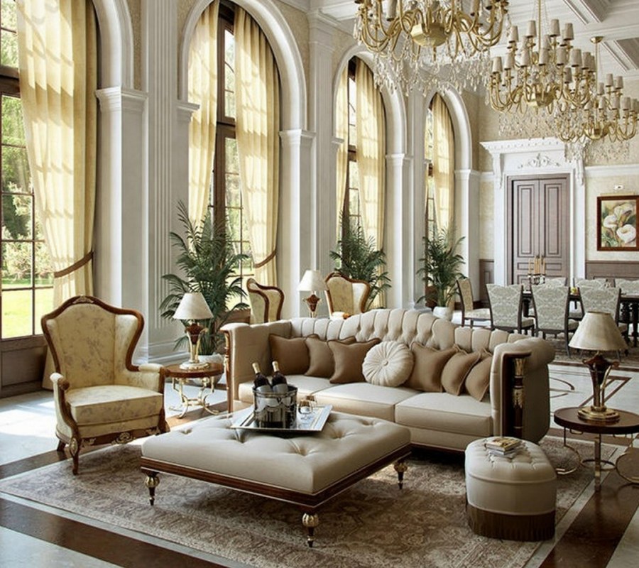 Роскошный интерьер