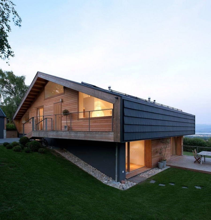 Современное Contemporary Chalet Architecture