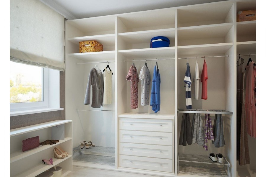 Освещение в гардеробной