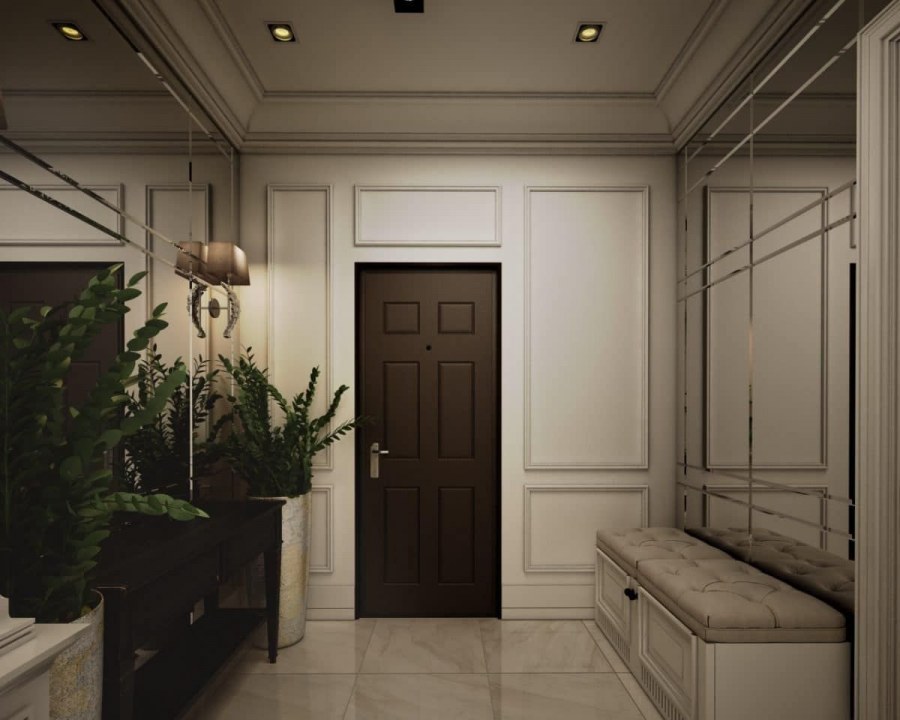 Прихожая в стиле современная Неоклассика