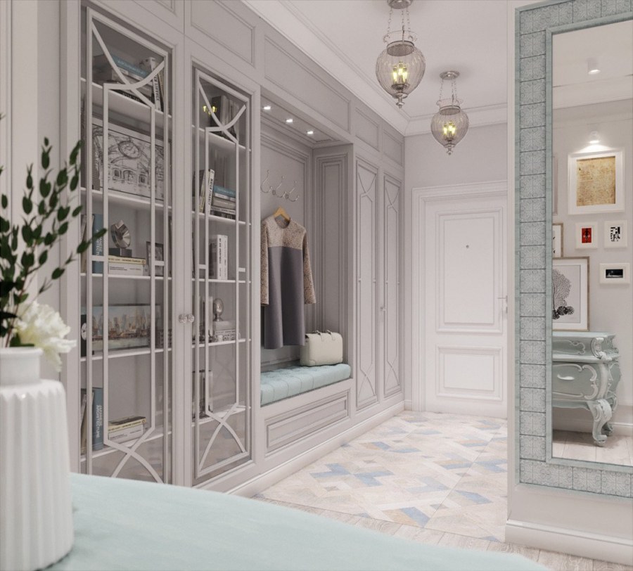 Шкаф Неоклассика 190х60