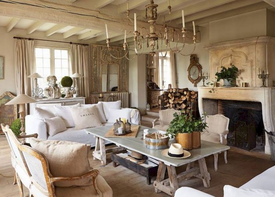 Французский сельский стиль в интерьере