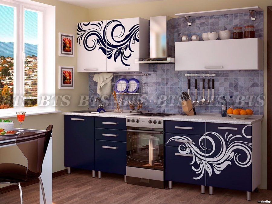 Кухня Техно Форес мебель