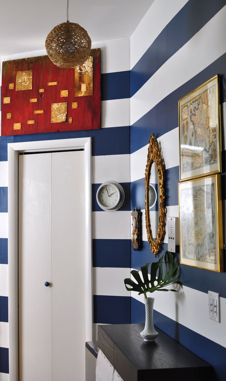 Стена в морском стиле