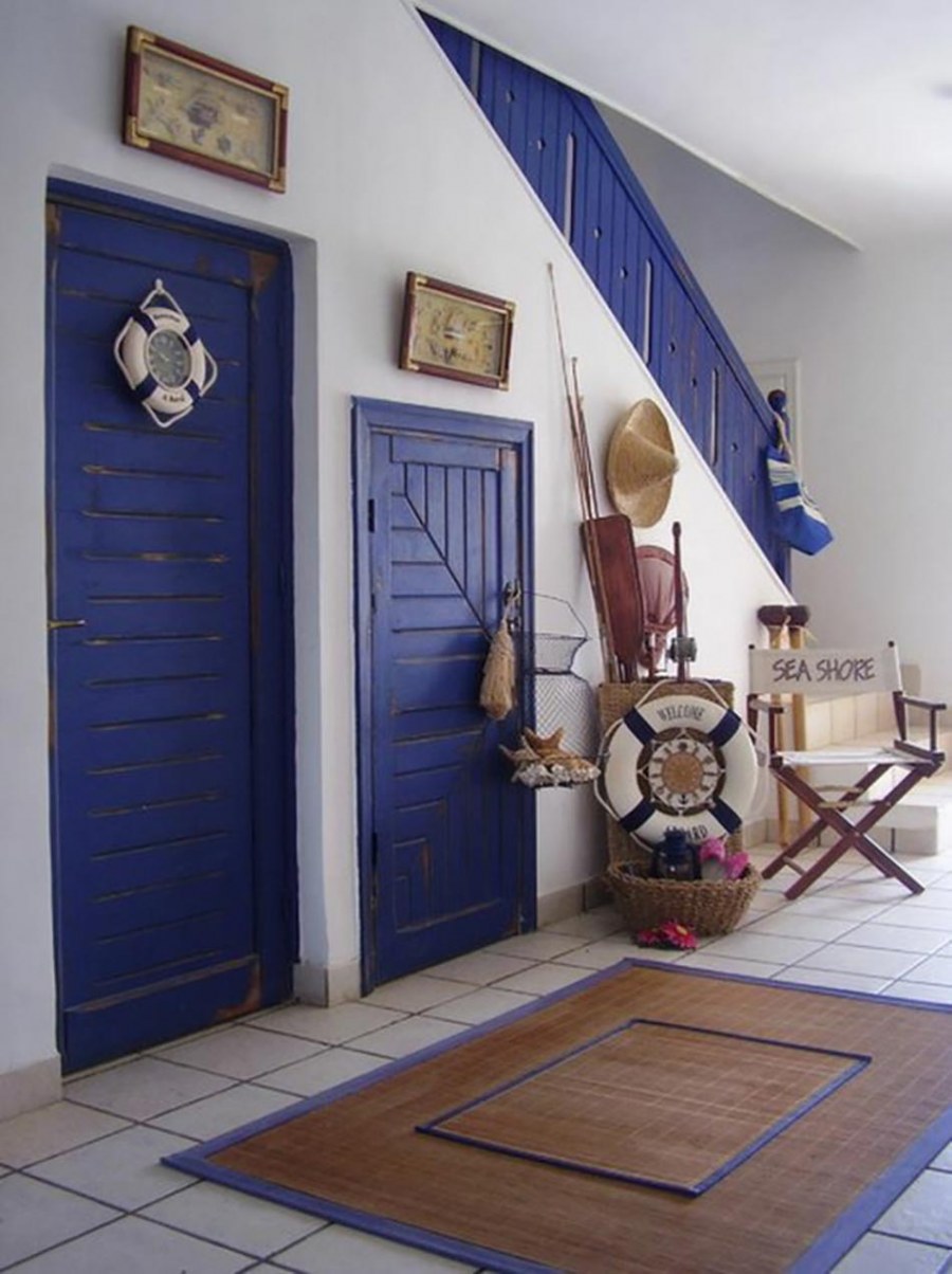 Морской стиль в интерьере