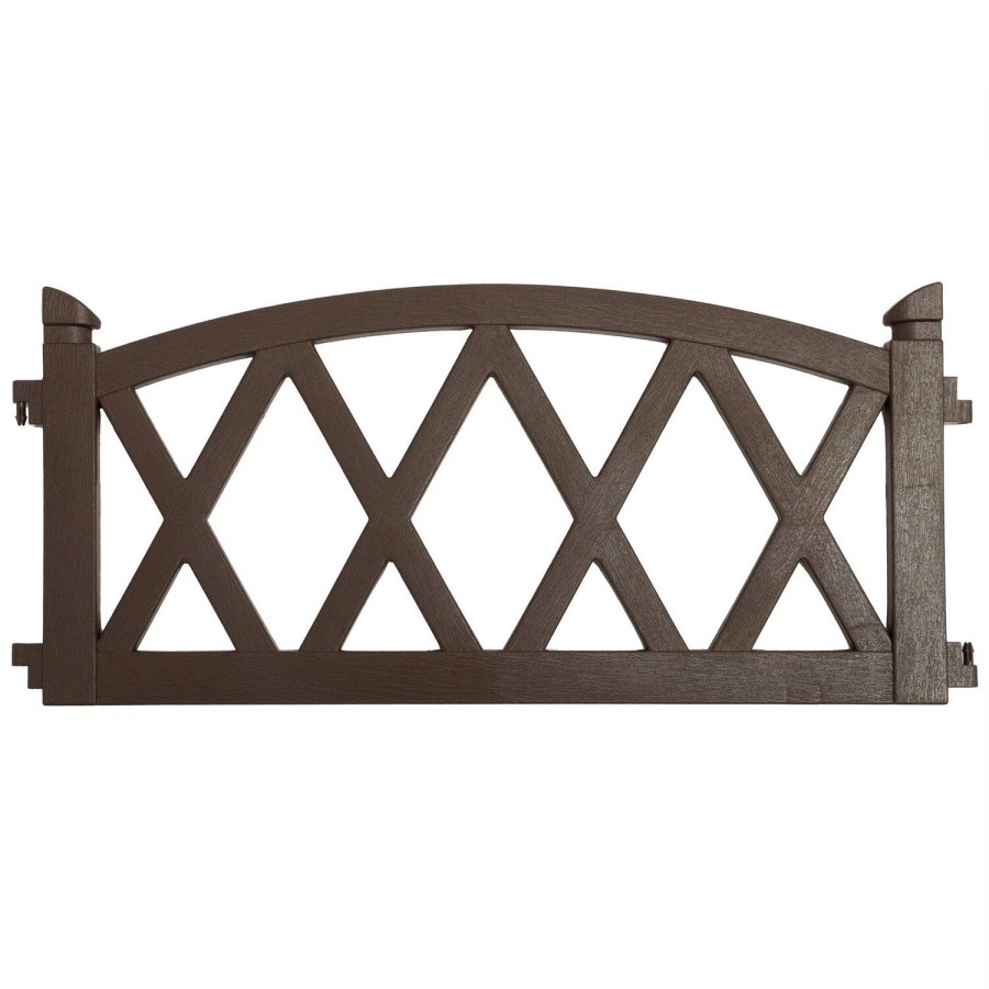 Ограждение садовое Дачник 3м цвет зеленый