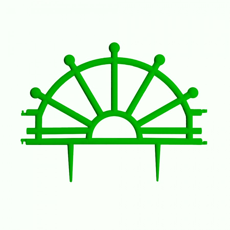 Заборчик садовый, greenart, 65х15 см