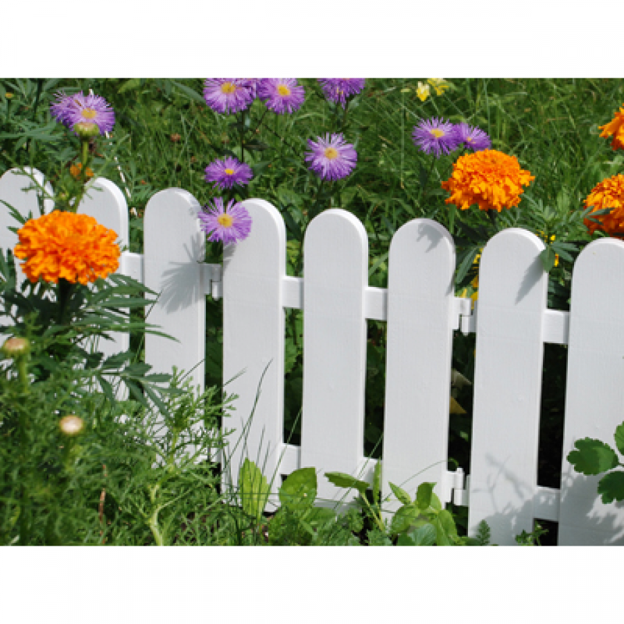 Ограждение плетенка мастер сад