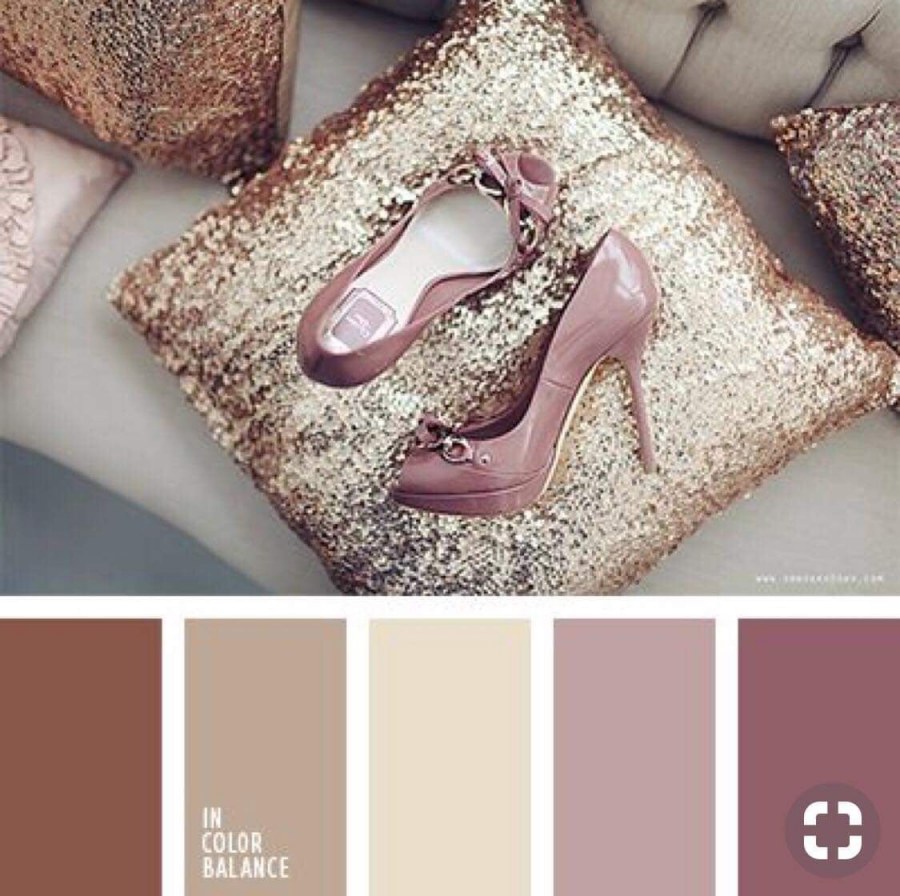 Серо бежевая палитра