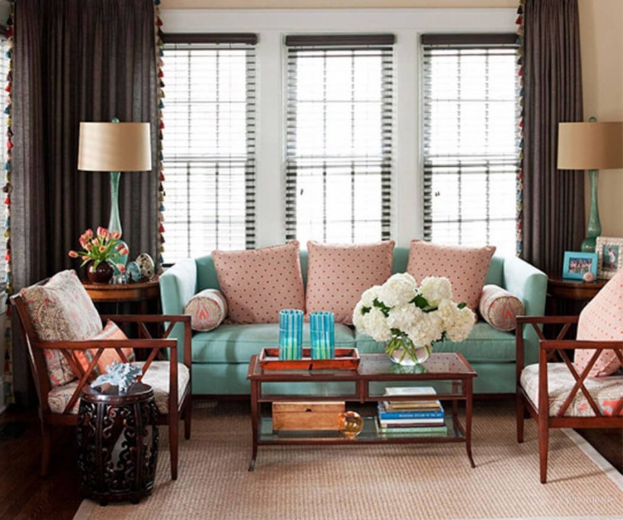 Сочетание цветов в интерьере