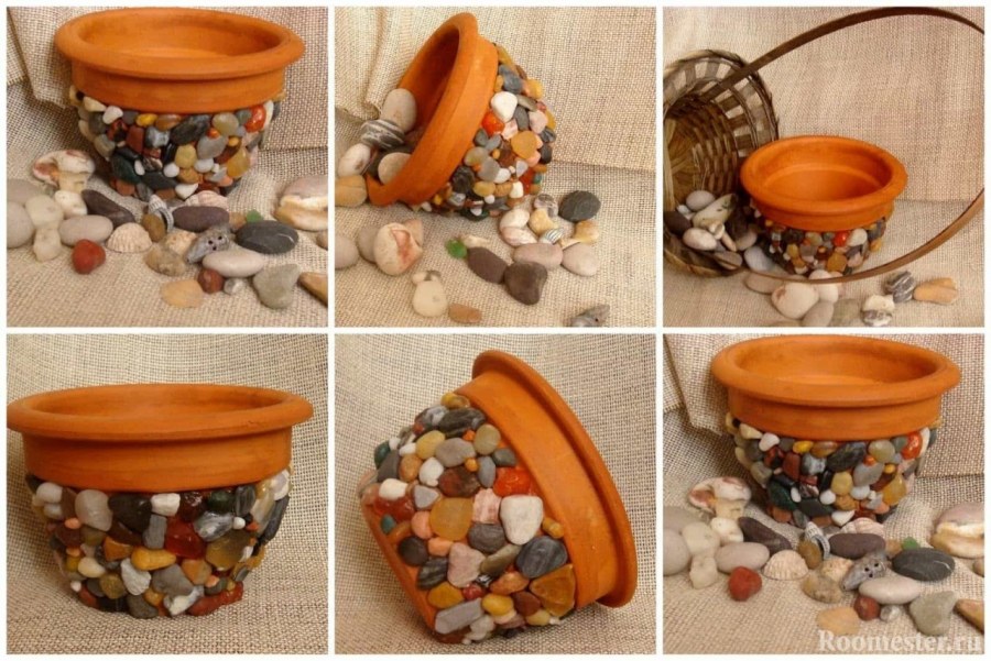 Кашпо декор