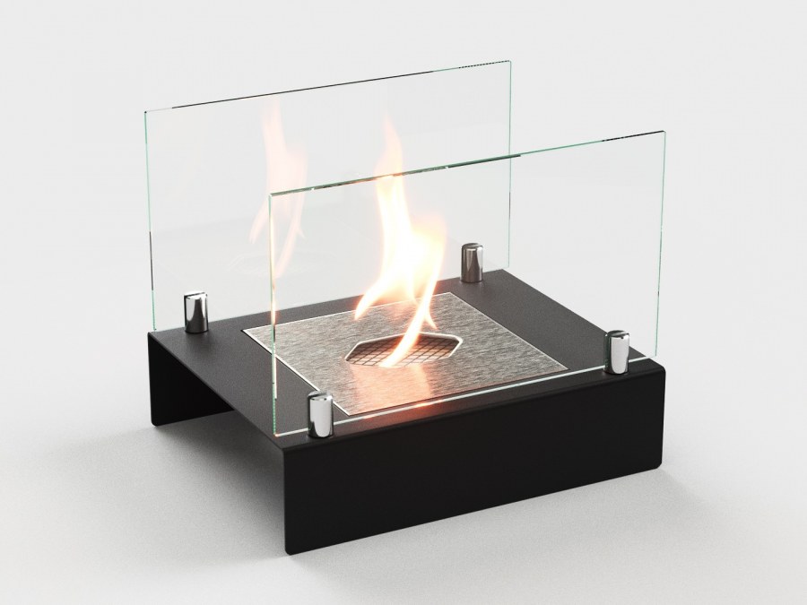 Биокамин Silver Smith simple Black