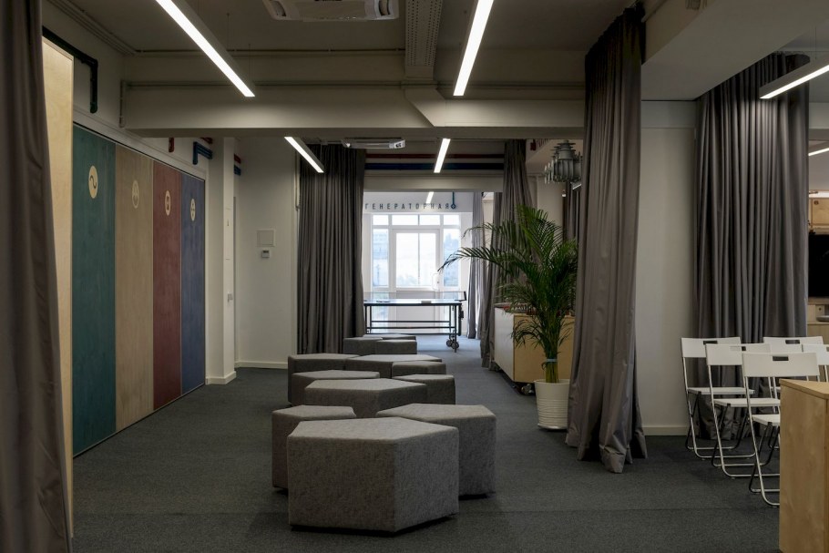 Обсерватория интерьер визуализация