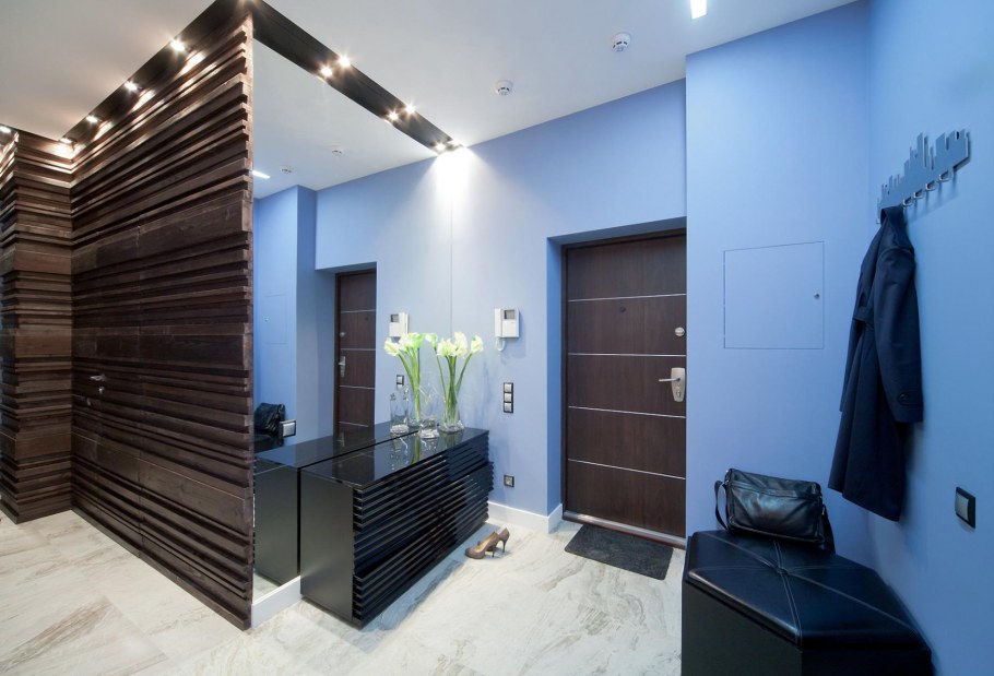 Стильный интерьер прихожей