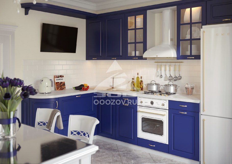 Белорусские кухни Зов цвет индиго