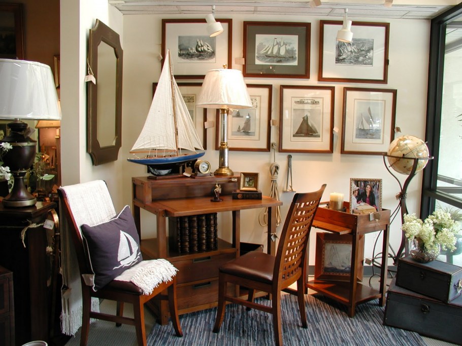 Гостиная в перспективе карандашом