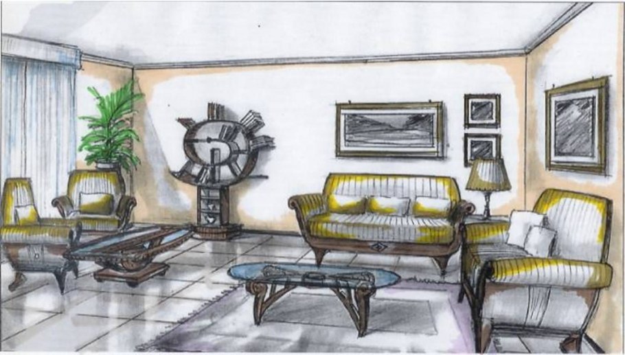 Интерьер в архитектуре и изобразительном искусстве