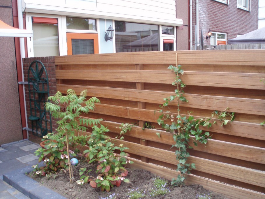 Перила из планкена