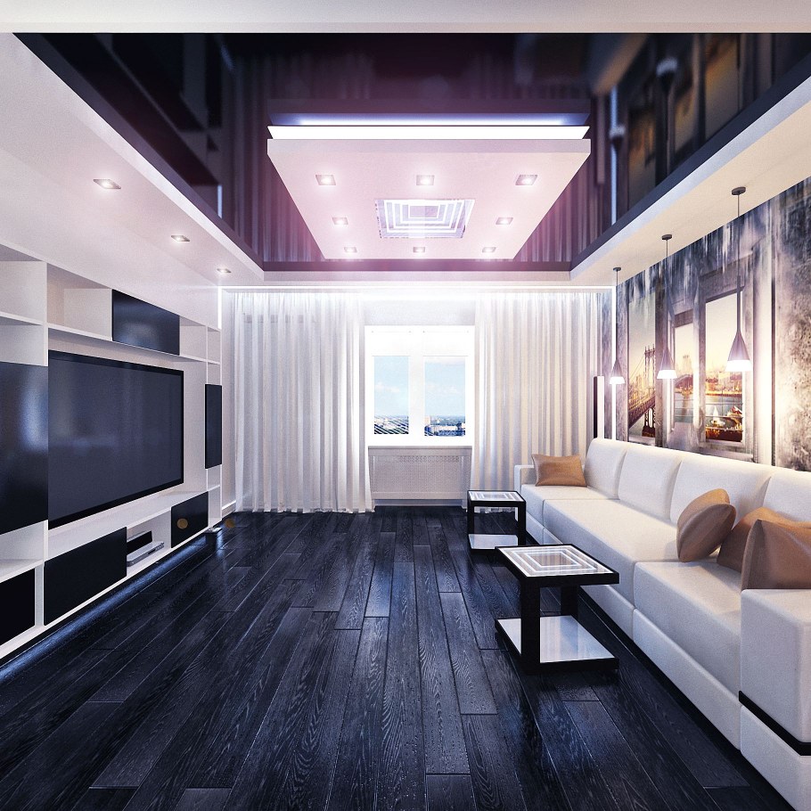 Евроремонт гостиная