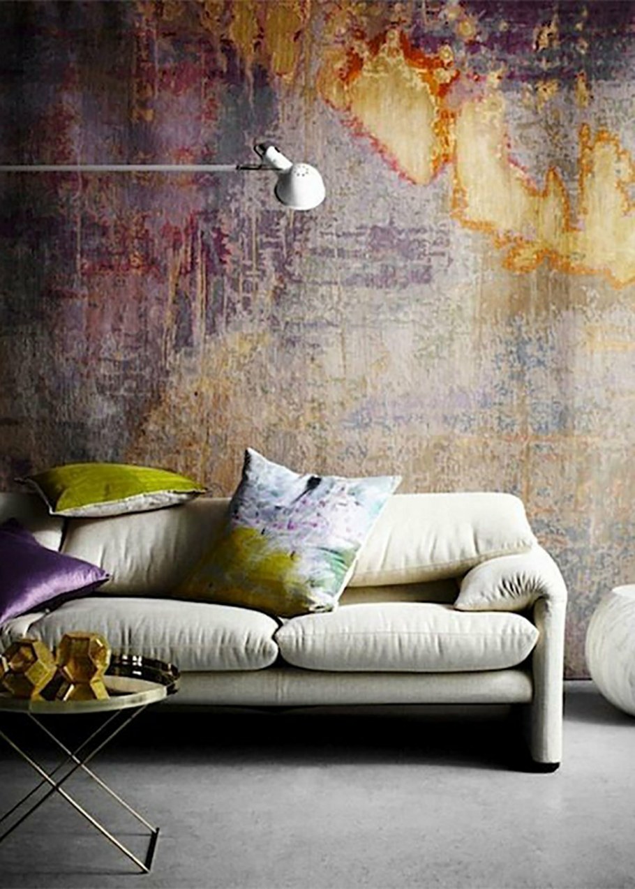 Декоративная штукатурка в интерьере