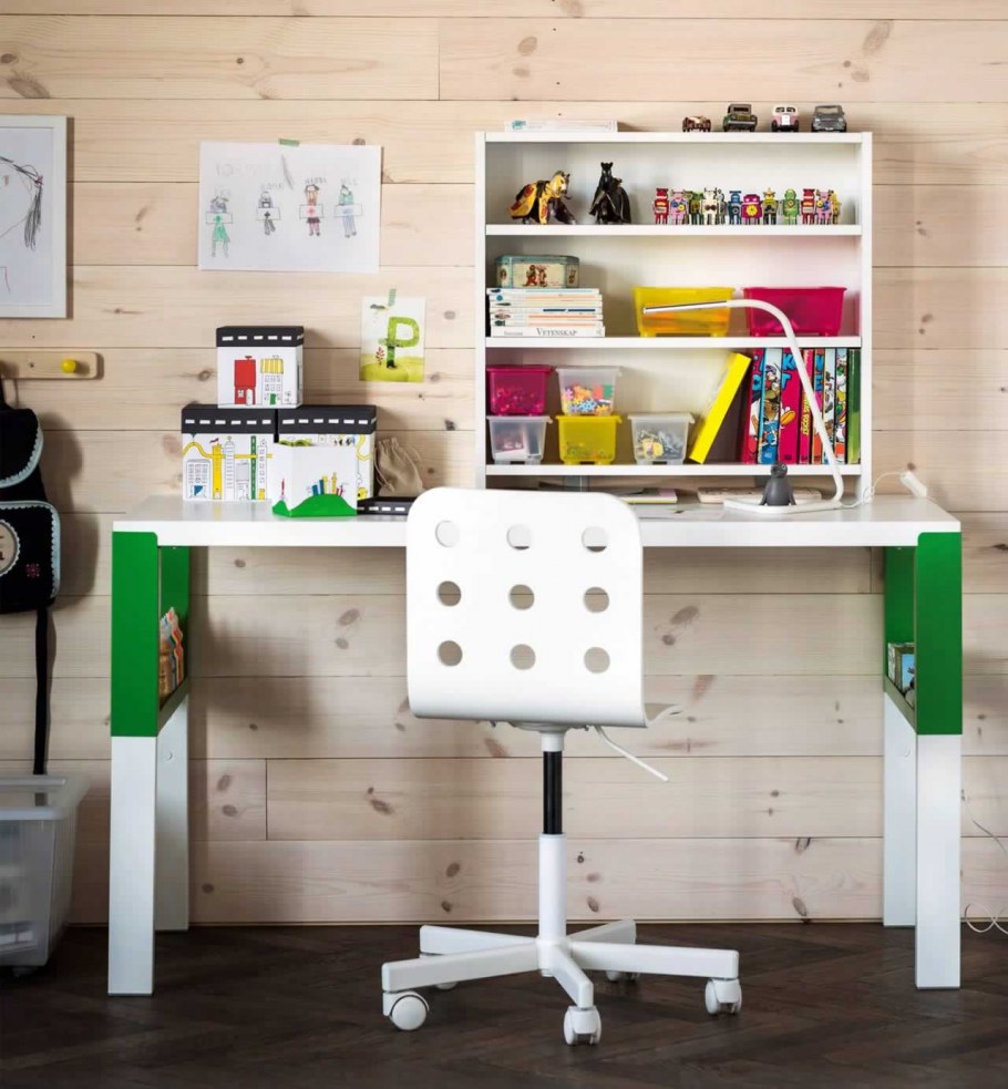 Икеа стол Поль с полками