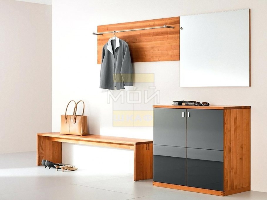 Прихожая Линвуд 1034 венге/ясень белый