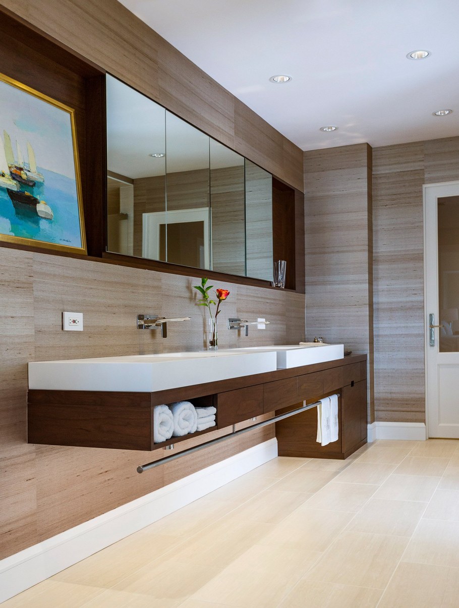 Ванная комната кафель под дерево