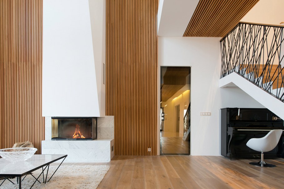 Камин в стиле Минимализм