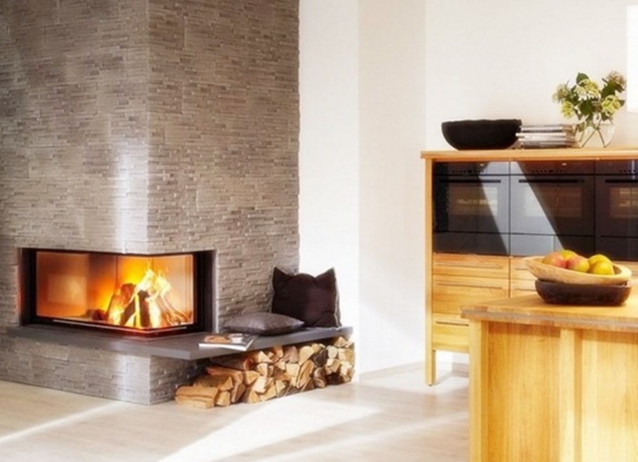 Камин современный стиль Минимализм