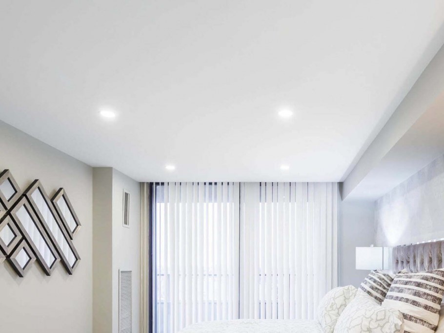 Двухуровневые натяжные потолки