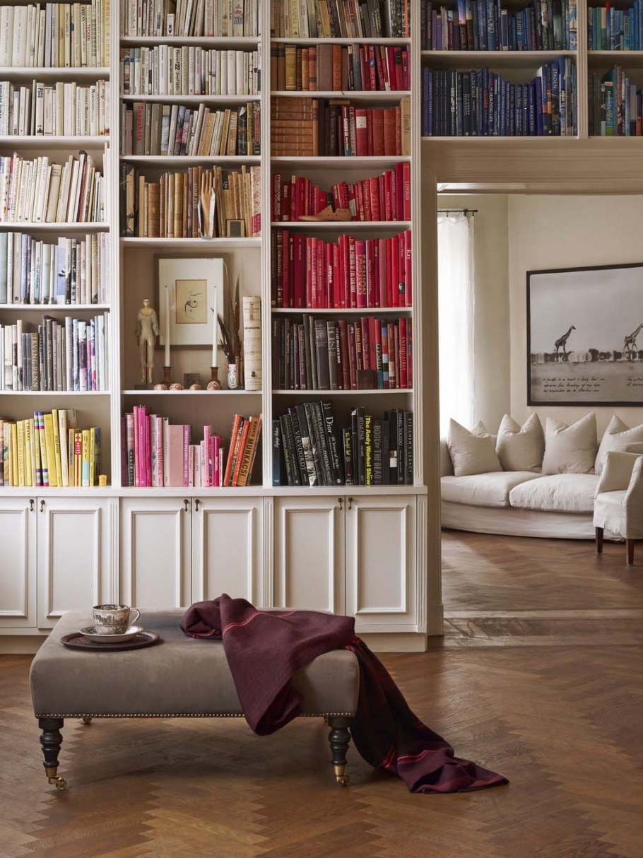 Книжные шкафы в интерьере