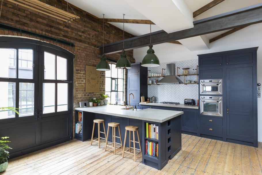 Лондон квартира кухня