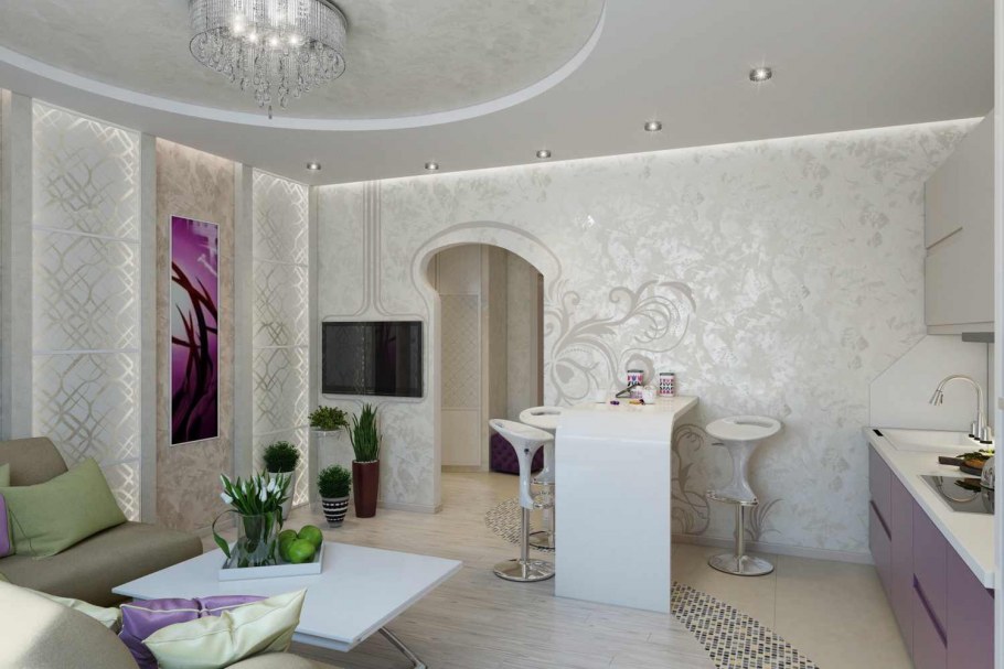 Дизайн квартиры распашонки двушки