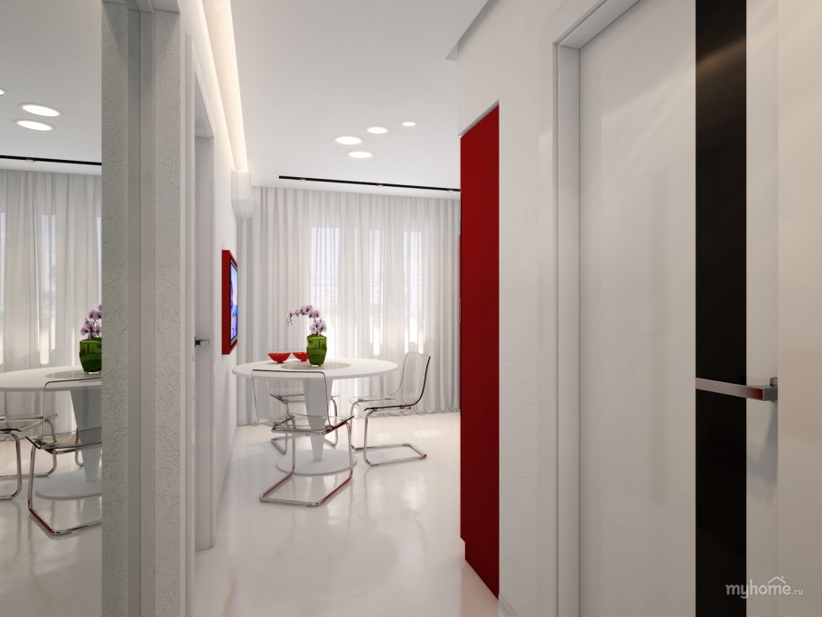 Интерьер двушки в п44 распашонка