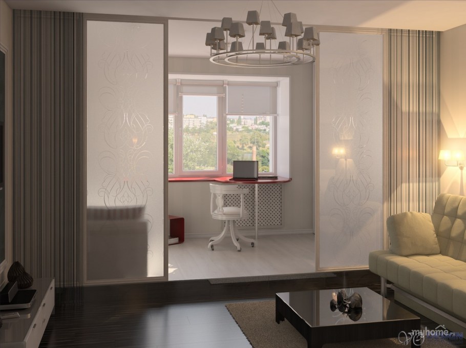 Интерьер двухкомнатной квартиры распашонки