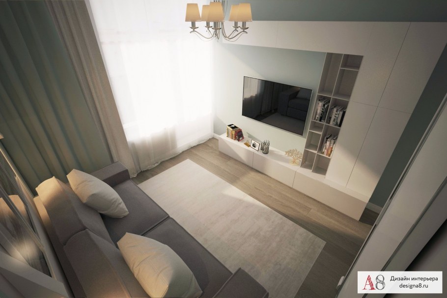 Планировка двухкомнатной квартиры