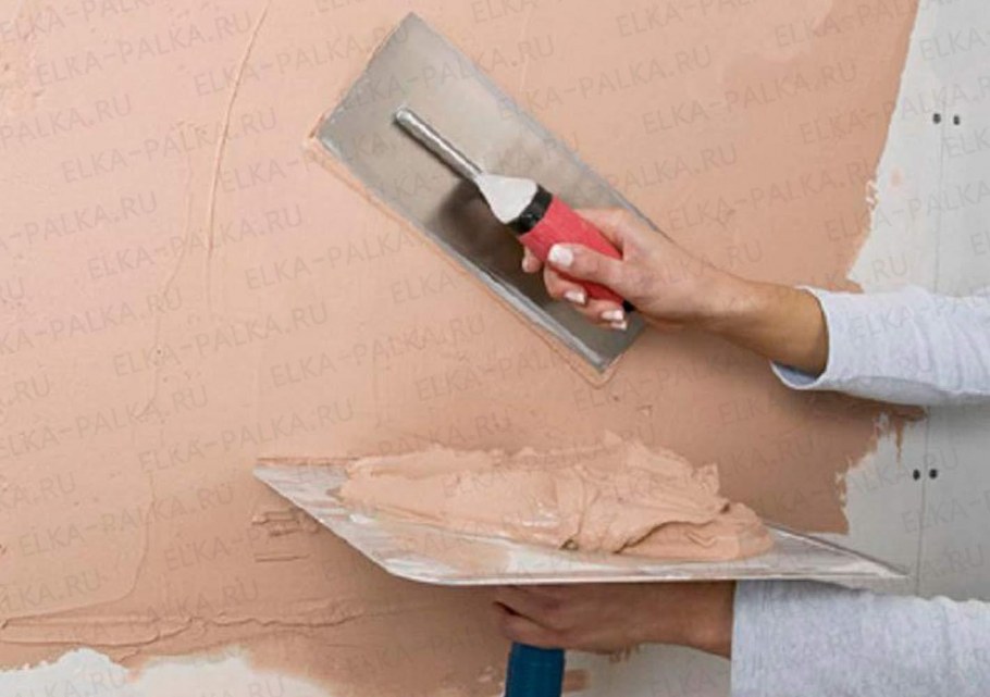 Шпаклевка стен