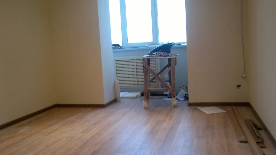 Линолеум в однокомнатной хрущевке