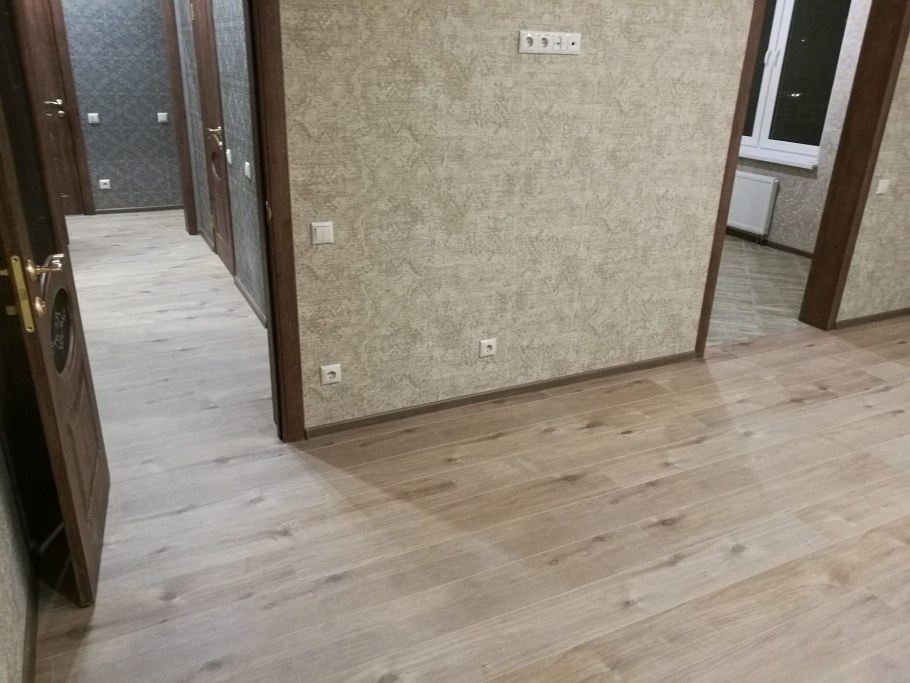 Линолеум во всей квартире