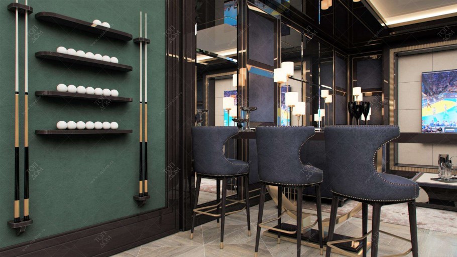 Барный стул в бильярдную